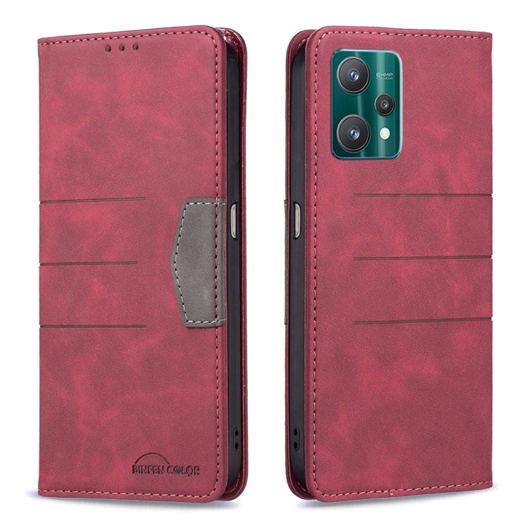 Custodia per telefono in pelle con giunzione magnetica, For OPPO Realme 9i / A36, For OPPO Realme 9 Pro, For OPPO Realme 9 Pro+