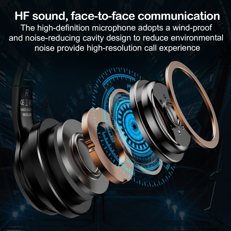Cuffie Bluetooth senza fili con illuminazione RGB ONIKUMA B90, B90
