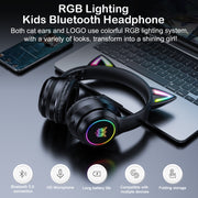 Cuffie Bluetooth senza fili con illuminazione RGB ONIKUMA B90, B90