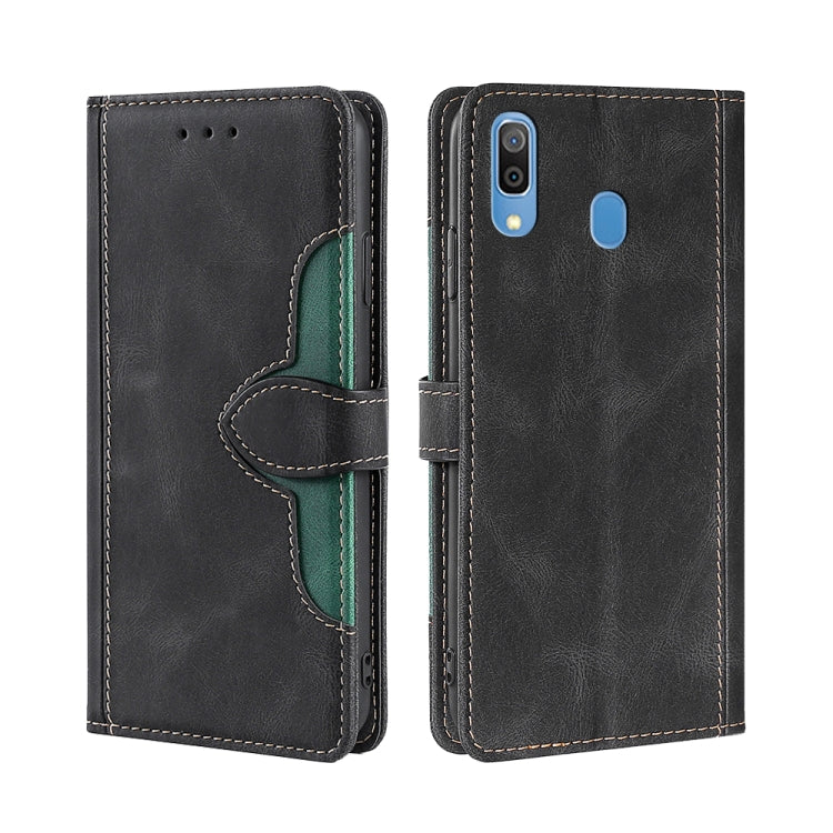 Skin Feel Cappello di paglia Custodia in pelle con fibbia magnetica, For Samsung Galaxy A03 Core, For Samsung Galaxy A03, For Samsung Galaxy A03 166mm EU Version, For Samsung Galaxy A20 / A21 JP Version, For Samsung Galaxy A23 5G                       ...
