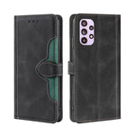 Skin Feel Cappello di paglia Custodia in pelle con fibbia magnetica, For Samsung Galaxy A33 5G, For Samsung Galaxy A53 5G, For Samsung Galaxy F52 5G, For Samsung Galaxy Feel 2 JP Version, For Samsung Galaxy M32 India Version, For Samsung Galaxy M52 5G