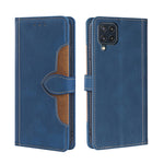 Skin Feel Cappello di paglia Custodia in pelle con fibbia magnetica, For Samsung Galaxy A33 5G, For Samsung Galaxy A53 5G, For Samsung Galaxy F52 5G, For Samsung Galaxy Feel 2 JP Version, For Samsung Galaxy M32 India Version, For Samsung Galaxy M52 5G