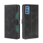 Skin Feel Cappello di paglia Custodia in pelle con fibbia magnetica, For Samsung Galaxy A33 5G, For Samsung Galaxy A53 5G, For Samsung Galaxy F52 5G, For Samsung Galaxy Feel 2 JP Version, For Samsung Galaxy M32 India Version, For Samsung Galaxy M52 5G