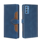 Skin Feel Cappello di paglia Custodia in pelle con fibbia magnetica, For Samsung Galaxy A33 5G, For Samsung Galaxy A53 5G, For Samsung Galaxy F52 5G, For Samsung Galaxy Feel 2 JP Version, For Samsung Galaxy M32 India Version, For Samsung Galaxy M52 5G