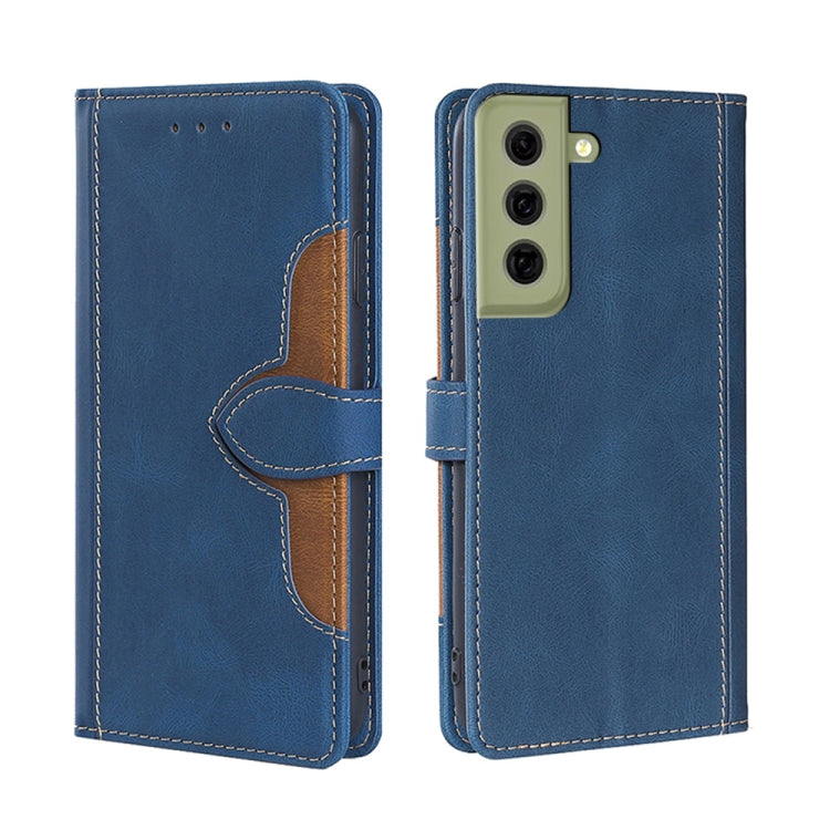 Skin Feel Cappello di paglia Custodia in pelle con fibbia magnetica, For Samsung Galaxy S21 FE, For Samsung Galaxy Xcover 5