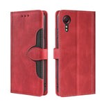 Skin Feel Cappello di paglia Custodia in pelle con fibbia magnetica, For Samsung Galaxy S21 FE, For Samsung Galaxy Xcover 5