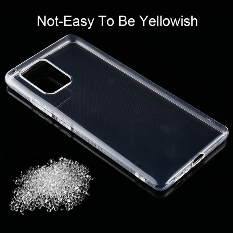 Custodia TPU trasparente ultrasottile per Galaxy S10 Lite