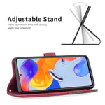 Custodia per cellulare in pelle a vibrazione orizzontale con fibbia magnetica a rombo, For Xiaomi Redmi Note 11 Pro International Version