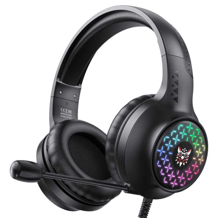 ONIKUMA X7 Pro USB + 3,5 mm RGB Lighting Cuffie da gioco cablate, X7 Pro