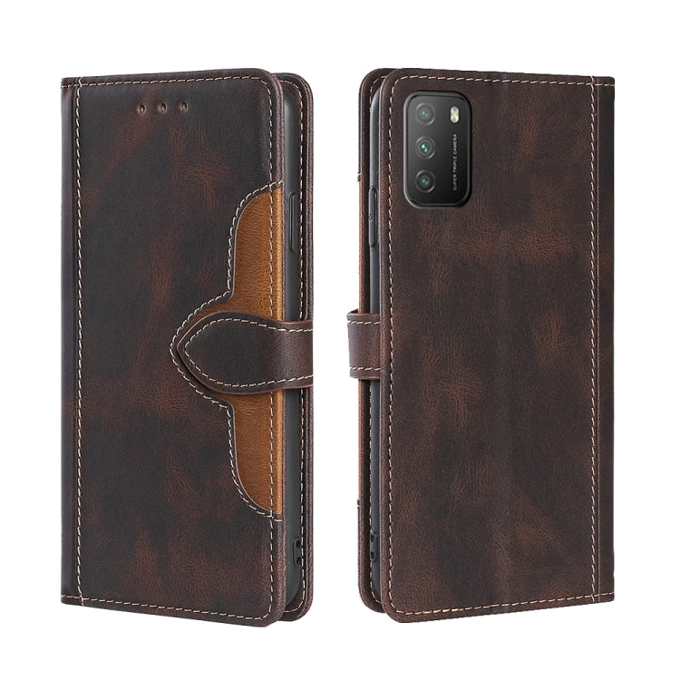 Skin Feel Cappello di paglia Custodia in pelle con fibbia magnetica, For Xiaomi Poco M3, For Xiaomi Redmi K40 Gaming, For Xiaomi Redmi Note 11 4G / Note 11S, For Xiaomi Redmi Note 11 5G, For Xiaomi Redmi 9C / Redmi 9C NFC, For Xiaomi Mi 11