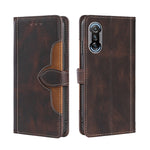 Skin Feel Cappello di paglia Custodia in pelle con fibbia magnetica, For Xiaomi Poco M3, For Xiaomi Redmi K40 Gaming, For Xiaomi Redmi Note 11 4G / Note 11S, For Xiaomi Redmi Note 11 5G, For Xiaomi Redmi 9C / Redmi 9C NFC, For Xiaomi Mi 11