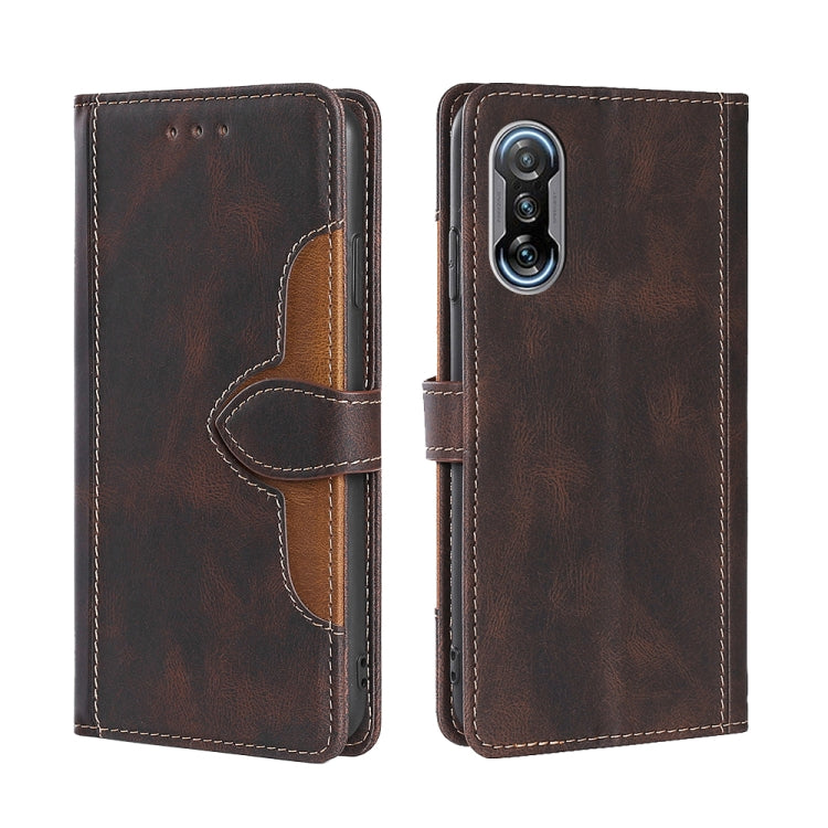 Skin Feel Cappello di paglia Custodia in pelle con fibbia magnetica, For Xiaomi Poco M3, For Xiaomi Redmi K40 Gaming, For Xiaomi Redmi Note 11 4G / Note 11S, For Xiaomi Redmi Note 11 5G, For Xiaomi Redmi 9C / Redmi 9C NFC, For Xiaomi Mi 11