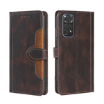 Skin Feel Cappello di paglia Custodia in pelle con fibbia magnetica, For Xiaomi Poco M3, For Xiaomi Redmi K40 Gaming, For Xiaomi Redmi Note 11 4G / Note 11S, For Xiaomi Redmi Note 11 5G, For Xiaomi Redmi 9C / Redmi 9C NFC, For Xiaomi Mi 11