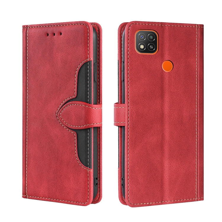 Skin Feel Cappello di paglia Custodia in pelle con fibbia magnetica, For Xiaomi Poco M3, For Xiaomi Redmi K40 Gaming, For Xiaomi Redmi Note 11 4G / Note 11S, For Xiaomi Redmi Note 11 5G, For Xiaomi Redmi 9C / Redmi 9C NFC, For Xiaomi Mi 11