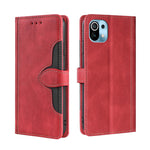 Skin Feel Cappello di paglia Custodia in pelle con fibbia magnetica, For Xiaomi Poco M3, For Xiaomi Redmi K40 Gaming, For Xiaomi Redmi Note 11 4G / Note 11S, For Xiaomi Redmi Note 11 5G, For Xiaomi Redmi 9C / Redmi 9C NFC, For Xiaomi Mi 11