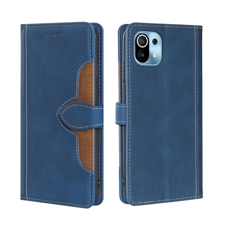 Skin Feel Cappello di paglia Custodia in pelle con fibbia magnetica, For Xiaomi Poco M3, For Xiaomi Redmi K40 Gaming, For Xiaomi Redmi Note 11 4G / Note 11S, For Xiaomi Redmi Note 11 5G, For Xiaomi Redmi 9C / Redmi 9C NFC, For Xiaomi Mi 11