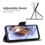 Cassa del telefono in pelle di pelle di agnello retrò, For Motorola Moto G31 / G41 Side Fingerprint, For OPPO A36 / Realme 9i, For OPPO Realme 9 Pro+, For Xiaomi Redmi Note 11 Global