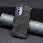 Cassa del telefono in pelle di pelle di agnello retrò, For Motorola Moto G31 / G41 Side Fingerprint, For OPPO A36 / Realme 9i, For OPPO Realme 9 Pro+, For Xiaomi Redmi Note 11 Global