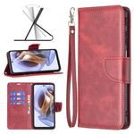 Cassa del telefono in pelle di pelle di agnello retrò, For Motorola Moto G31 / G41 Side Fingerprint, For OPPO A36 / Realme 9i, For OPPO Realme 9 Pro+, For Xiaomi Redmi Note 11 Global