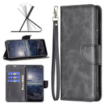 Cassa del telefono in pelle di pelle di agnello retrò, For Samsung Galaxy A23 5G, For ZTE Blade A51, For ZTE Blade A71, For Nokia G21 / G11