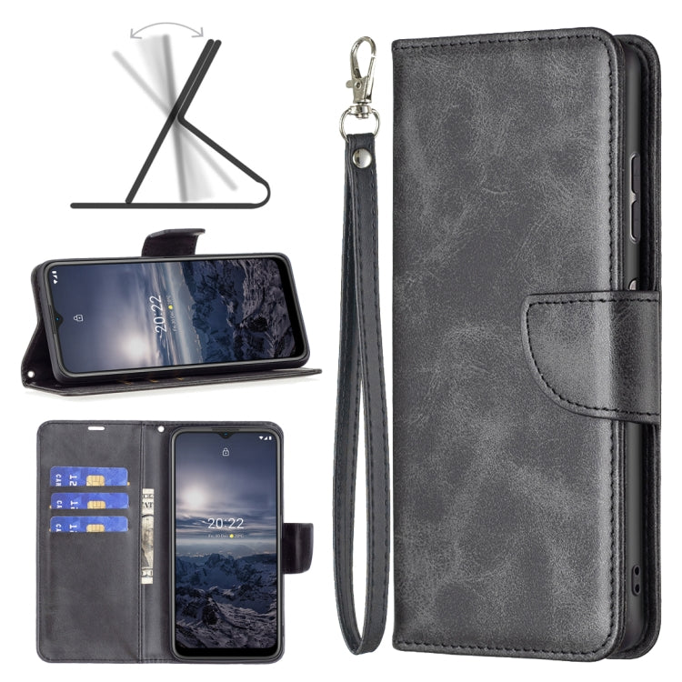 Cassa del telefono in pelle di pelle di agnello retrò, For Samsung Galaxy A23 5G, For ZTE Blade A51, For ZTE Blade A71, For Nokia G21 / G11