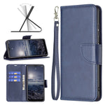 Cassa del telefono in pelle di pelle di agnello retrò, For Samsung Galaxy A23 5G, For ZTE Blade A51, For ZTE Blade A71, For Nokia G21 / G11
