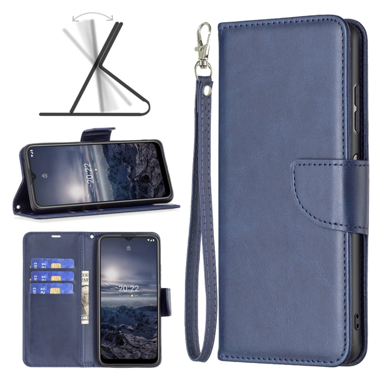 Cassa del telefono in pelle di pelle di agnello retrò, For Samsung Galaxy A23 5G, For ZTE Blade A51, For ZTE Blade A71, For Nokia G21 / G11