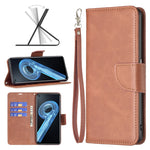 Cassa del telefono in pelle di pelle di agnello retrò, For Motorola Moto G31 / G41 Side Fingerprint, For OPPO A36 / Realme 9i, For OPPO Realme 9 Pro+, For Xiaomi Redmi Note 11 Global