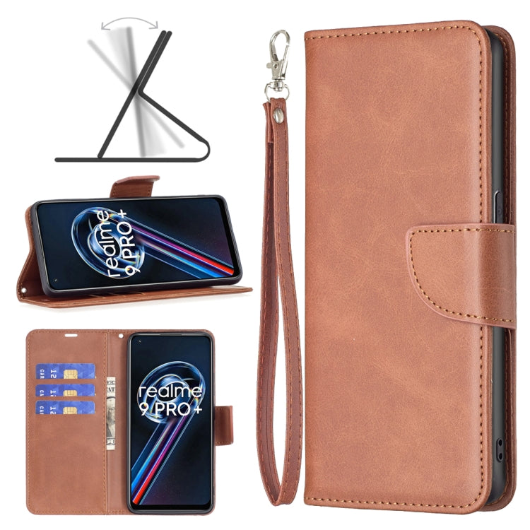 Cassa del telefono in pelle di pelle di agnello retrò, For Motorola Moto G31 / G41 Side Fingerprint, For OPPO A36 / Realme 9i, For OPPO Realme 9 Pro+, For Xiaomi Redmi Note 11 Global