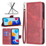 Cassa del telefono in pelle di pelle di agnello retrò, For Motorola Moto G31 / G41 Side Fingerprint, For OPPO A36 / Realme 9i, For OPPO Realme 9 Pro+, For Xiaomi Redmi Note 11 Global