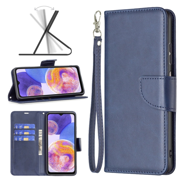 Cassa del telefono in pelle di pelle di agnello retrò, For Samsung Galaxy A23 5G, For ZTE Blade A51, For ZTE Blade A71, For Nokia G21 / G11
