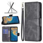 Cassa del telefono in pelle di pelle di agnello retrò, For Samsung Galaxy A23 5G, For ZTE Blade A51, For ZTE Blade A71, For Nokia G21 / G11