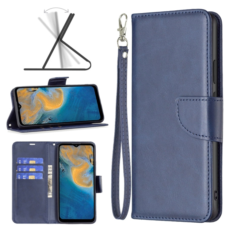 Cassa del telefono in pelle di pelle di agnello retrò, For Samsung Galaxy A23 5G, For ZTE Blade A51, For ZTE Blade A71, For Nokia G21 / G11