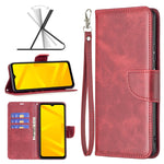 Cassa del telefono in pelle di pelle di agnello retrò, For Samsung Galaxy A23 5G, For ZTE Blade A51, For ZTE Blade A71, For Nokia G21 / G11