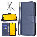 Cassa del telefono in pelle di pelle di agnello retrò, For Samsung Galaxy A23 5G, For ZTE Blade A51, For ZTE Blade A71, For Nokia G21 / G11
