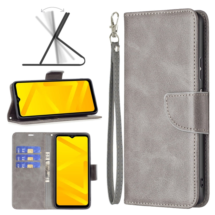 Cassa del telefono in pelle di pelle di agnello retrò, For Samsung Galaxy A23 5G, For ZTE Blade A51, For ZTE Blade A71, For Nokia G21 / G11