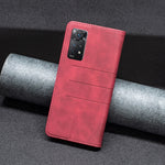 Custodia per telefono in pelle con giunzione magnetica, For Xiaomi Redmi Note 11 Pro International Version