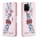 Custodia per telefono in pelle con motivo a disegno colorato, For vivo Y15s