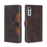 Skin Feel Cappello di paglia Custodia in pelle con fibbia magnetica, For TCL 20 5G / 20L, For TCL 20 Pro 5G, For TCL 20 SE, For TCL 20R 5G / Bremen / 20AX 5G, For LG Velvet, For Google Pixel 6a