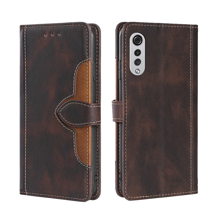 Skin Feel Cappello di paglia Custodia in pelle con fibbia magnetica, For TCL 20 5G / 20L, For TCL 20 Pro 5G, For TCL 20 SE, For TCL 20R 5G / Bremen / 20AX 5G, For LG Velvet, For Google Pixel 6a
