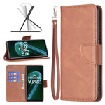 Cassa del telefono in pelle di pelle di agnello retrò, For OPPO Realme 9 Pro