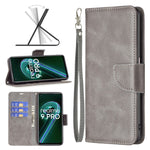Cassa del telefono in pelle di pelle di agnello retrò, For OPPO Realme 9 Pro