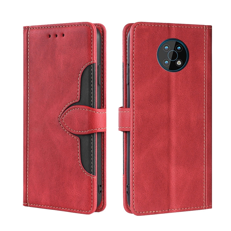Skin Feel Cappello di paglia Custodia in pelle con fibbia magnetica, For Nokia G50, For Nokia 6.3 / G20, For Nokia C01 Plus / C1 2nd Editon, For Nokia 1.4, For Nokia C10 / C20, For Nokia G300
