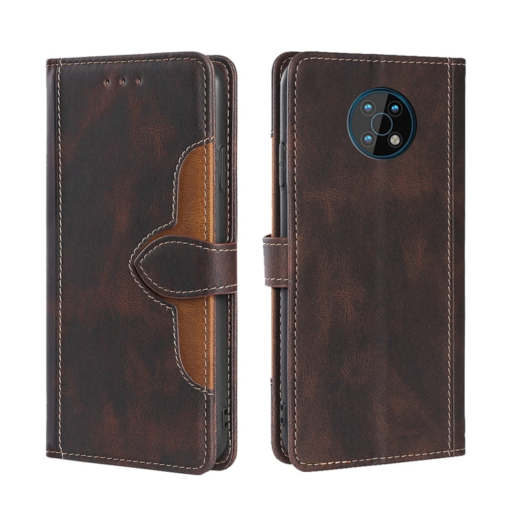Skin Feel Cappello di paglia Custodia in pelle con fibbia magnetica, For Nokia G50, For Nokia 6.3 / G20, For Nokia C01 Plus / C1 2nd Editon, For Nokia 1.4, For Nokia C10 / C20, For Nokia G300