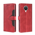 Skin Feel Cappello di paglia Custodia in pelle con fibbia magnetica, For Nokia G50, For Nokia 6.3 / G20, For Nokia C01 Plus / C1 2nd Editon, For Nokia 1.4, For Nokia C10 / C20, For Nokia G300