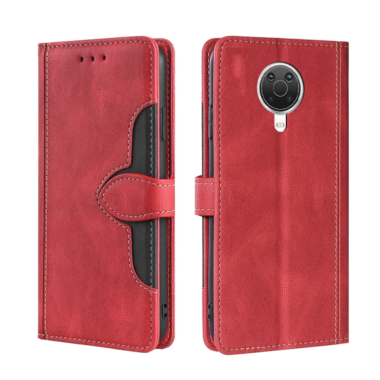 Skin Feel Cappello di paglia Custodia in pelle con fibbia magnetica, For Nokia G50, For Nokia 6.3 / G20, For Nokia C01 Plus / C1 2nd Editon, For Nokia 1.4, For Nokia C10 / C20, For Nokia G300