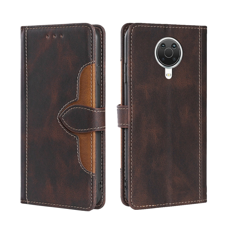Skin Feel Cappello di paglia Custodia in pelle con fibbia magnetica, For Nokia G50, For Nokia 6.3 / G20, For Nokia C01 Plus / C1 2nd Editon, For Nokia 1.4, For Nokia C10 / C20, For Nokia G300