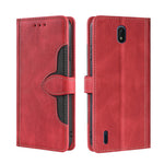 Skin Feel Cappello di paglia Custodia in pelle con fibbia magnetica, For Nokia G50, For Nokia 6.3 / G20, For Nokia C01 Plus / C1 2nd Editon, For Nokia 1.4, For Nokia C10 / C20, For Nokia G300
