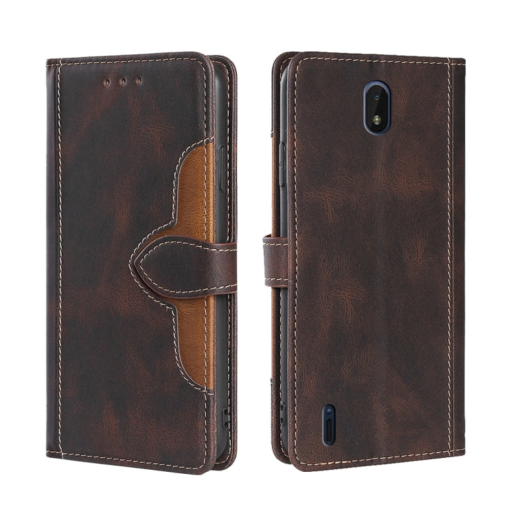Skin Feel Cappello di paglia Custodia in pelle con fibbia magnetica, For Nokia G50, For Nokia 6.3 / G20, For Nokia C01 Plus / C1 2nd Editon, For Nokia 1.4, For Nokia C10 / C20, For Nokia G300