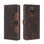 Skin Feel Cappello di paglia Custodia in pelle con fibbia magnetica, For Nokia G50, For Nokia 6.3 / G20, For Nokia C01 Plus / C1 2nd Editon, For Nokia 1.4, For Nokia C10 / C20, For Nokia G300